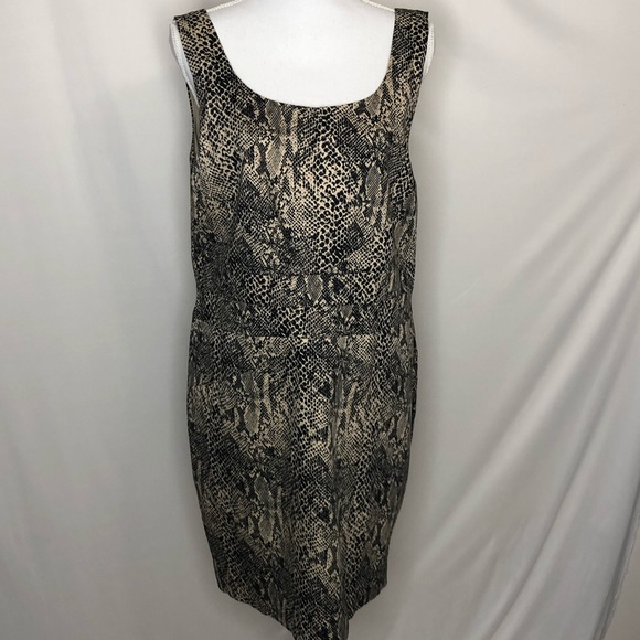 Michael Kors Python Snakeskin Print Dress - Picture 1 of 8